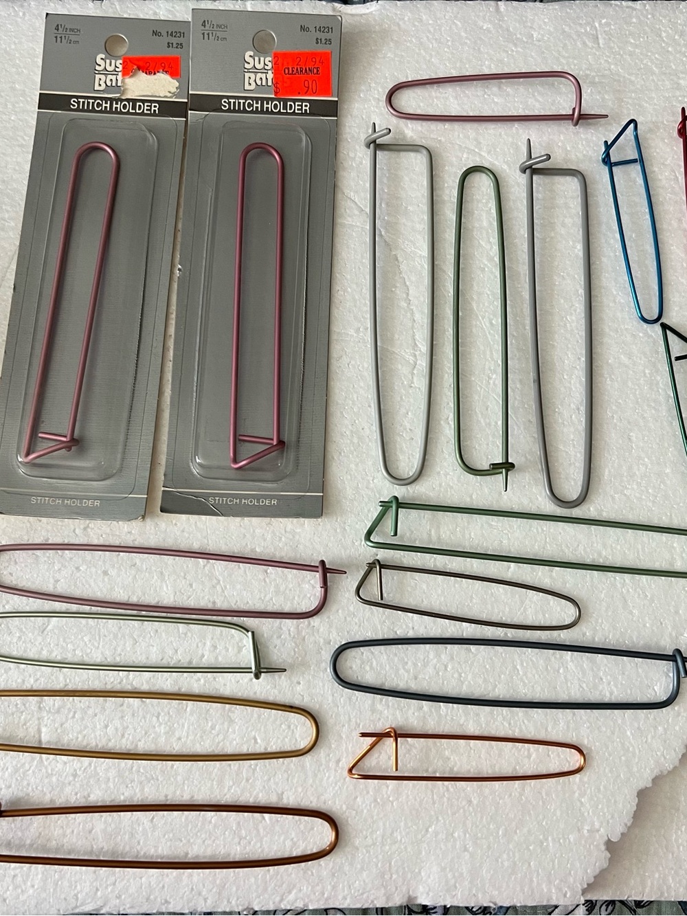 Lot Knitting Crochet Stitch Holder Accessory Various Sizes